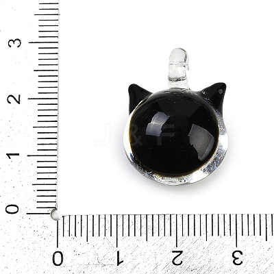 Handmade Lampwork Pendants LAMP-Q005-05A-1