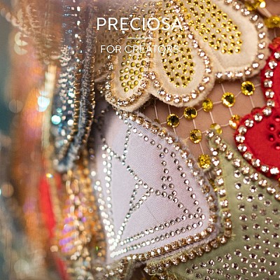 Preciosa® Crystal Hotfix Flatback Stones Y-PRC-HSS8-00030-266-1