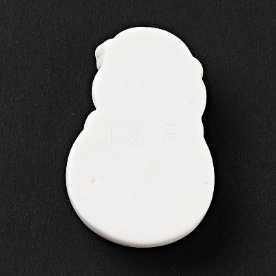 Opaque Christmas Resin Cabochons RESI-G039-08-1