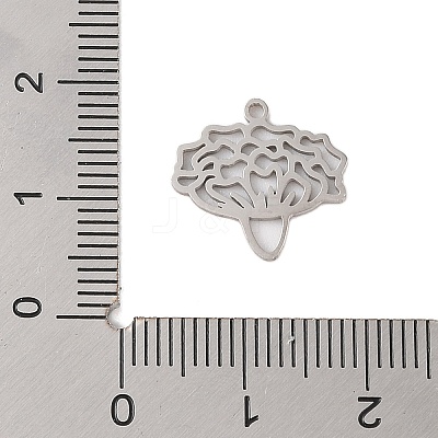 Mother's Day Non-Tarnish 304 Stainless Steel Pendants STAS-S139-06P-07-1