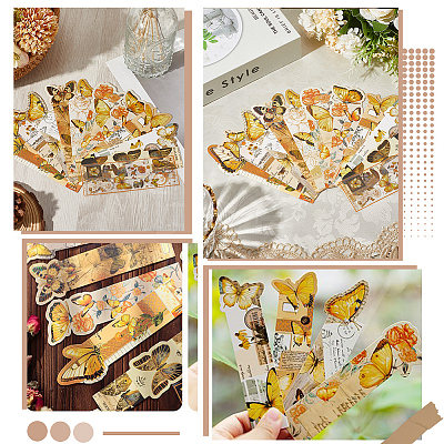 2Sets 20Pcs Paper Bookmarks AJEW-SP0002-21A-1