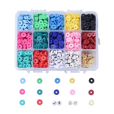 Handmade Polymer Clay Beads DIY-X0293-73B-1