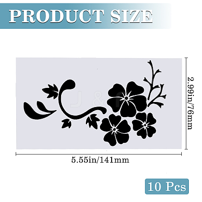 PET Self-Adhesive Stickers STIC-WH20002-20C-1