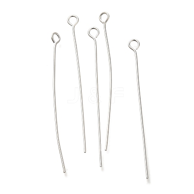 Brass Eye Pins KK-H502-02G-S-1
