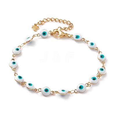 304 Stainless Steel Link Bracelets BJEW-JB05778-1