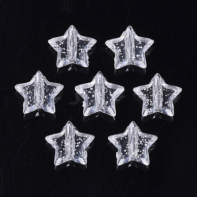 Transparent Acrylic Beads TACR-Q264-23-1