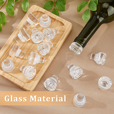 Glass Bottle Stoppers AJEW-WH0528-85-1