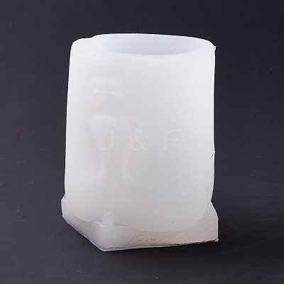 3D Abstract Face Candle Food Grade Silicone Molds DIY-C027-04-1