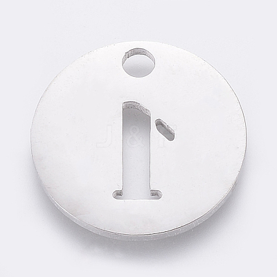 Non-Tarnish 304 Stainless Steel Pendants STAS-F233-01-P-1