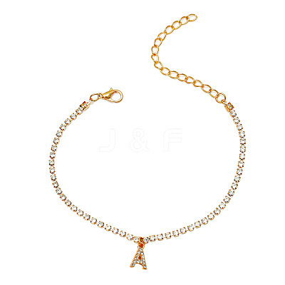 Fashionable and Creative Rhinestone Anklet Bracelets DA6716-1-1