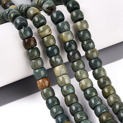 Natural Shoushan Jade Beads Strands G-Q616-02A-08-1