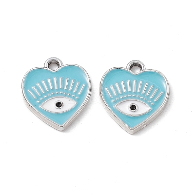 Alloy Enamel Pendants X-ENAM-K066-08G-1