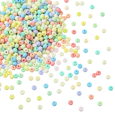 45G Baking Paint Glass Seed Beads SEED-SZ00001-021E-1