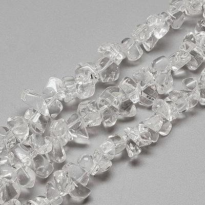 Natural Quartz Crystal Beads Strands G-R439-20A-1