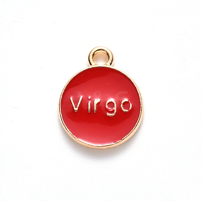 Alloy Enamel Pendants LS-ENAM-S124-01B-07B-1