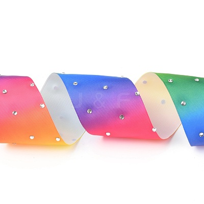 Polyester Grosgrain Ribbon OCOR-G008-05G-1