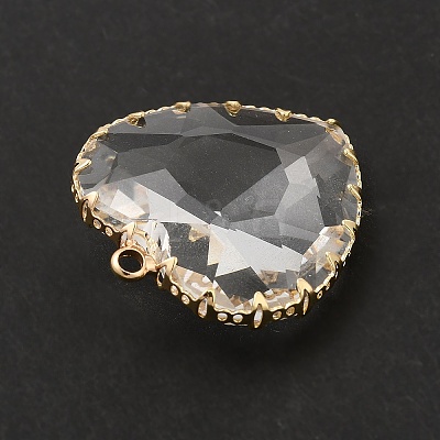 K9 Glass Pendants KK-E071-07KCG-04-1