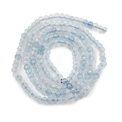 Natural Aquamarine Beads Strands G-ONLY-T-B04-01A-1
