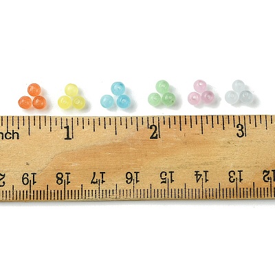 180Pcs 6 Colors Cat Eye Beads Strands CE-FS0001-01-1
