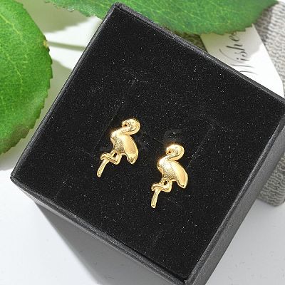 304 Stainless Steel Stud Earrings for Women STAS-Z117-15G-03-1