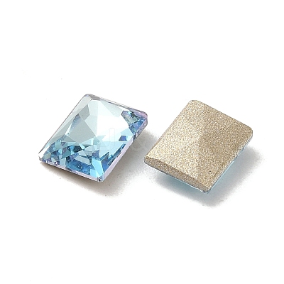 Glass Rhinestone Cabochons RGLA-P037-12B-D202-1