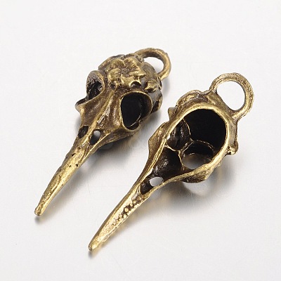 Tibetan Style Alloy Pendants X-PALLOY-K110-27AB-NR-1