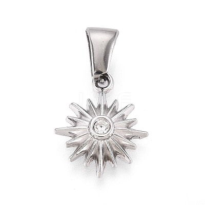 303 Stainless Steel Pendants STAS-Q110-02P-1