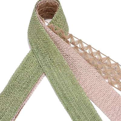 9 Yards 3 Styles Polyester Ribbon SRIB-A014-K06-1