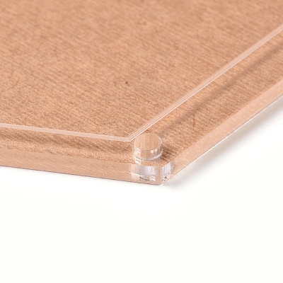 Acrylic Transparent Pressure Plate DIY-WH0158-46F-1