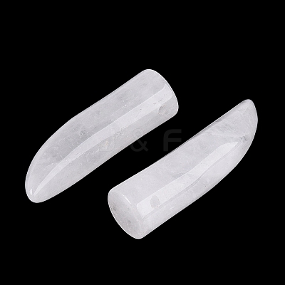 Natural Quartz Crystal Pendants G-Q602-10K-1