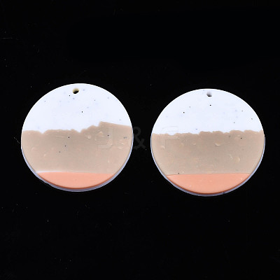 Handmade Polymer Clay Pendants CLAY-N010-023-03-1