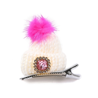 Christmas Party Hair Accessories AJEW-S088-09A-1