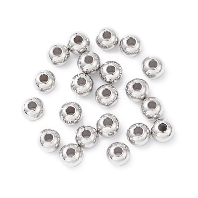 Tarnish Resistant 304 Stainless Steel Spacer Beads STAS-T021-5-1