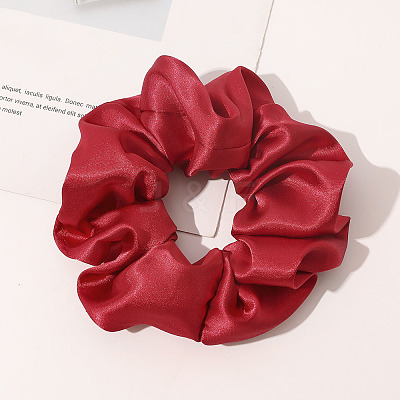 Satin Face Elastic Hair Accessories LS-OHAR-PW0007-43D-1