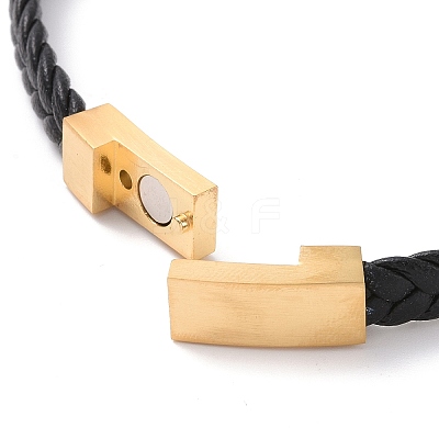 Microfiber Braided Cord Bracelets BJEW-P278-05-1