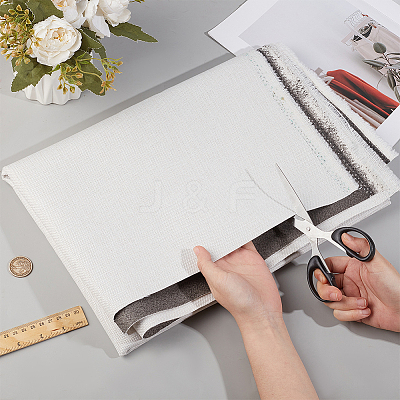 Cotton & Linen Blended Fabric DIY-WH0591-045-1