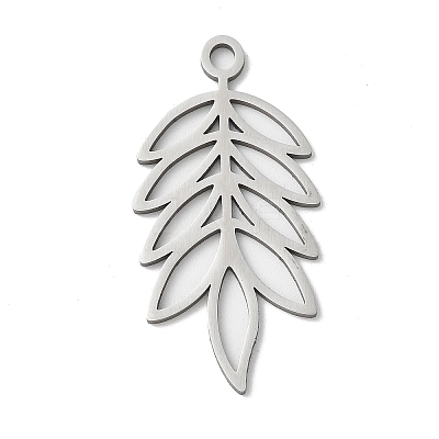 201 Stainless Steel Pendants STAS-S155-01P-03-1