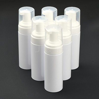 150ml Refillable PET Plastic Foaming Soap Dispensers LS-TOOL-WH0080-52B-1