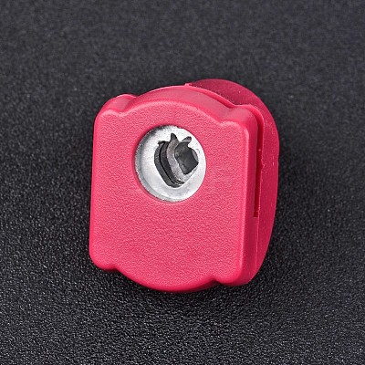 Random Single Color or Random Mixed Color Mini Plastic Craft Paper Punch Sets for Scrapbooking & Paper Crafts AJEW-L051-16-1