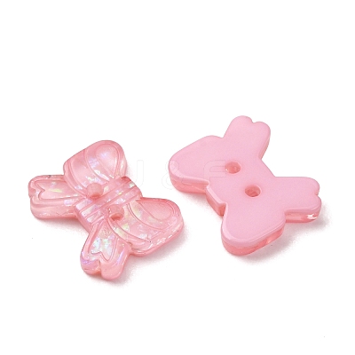 2-Hole Opaque Resin Buttons RE-CBA2FC9-08-1