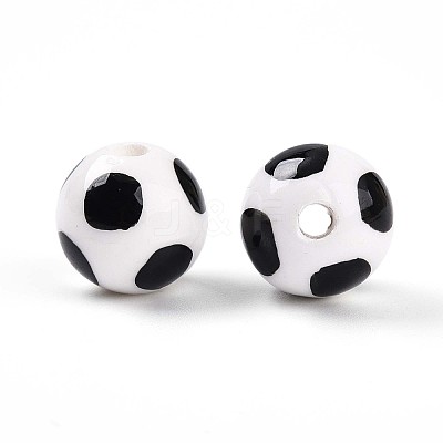 Handmade Porcelain Beads PORC-N009-04E-1