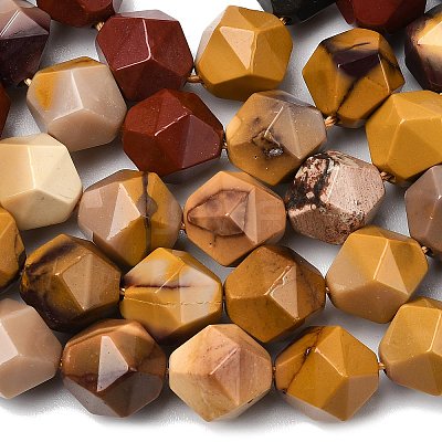 Natural Mookaite Beads Strands G-Z119-A07-03A-1