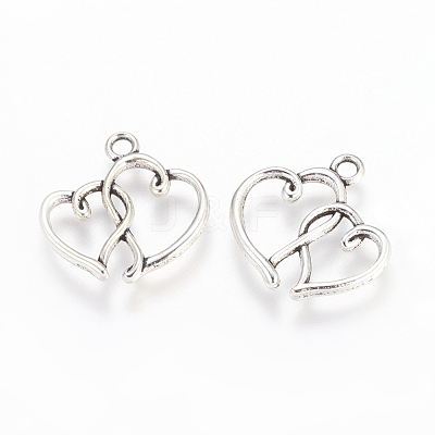 Tibetan Style Alloy Pendants X-TIBEP-21057-AS-NR-1