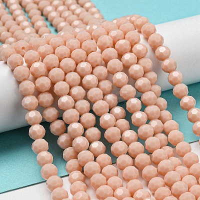Opaque Glass Beads Stands EGLA-A035-P6mm-D05-1