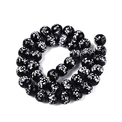 Handmade Lampwork Beads Strands LAMP-Q041-11D-1