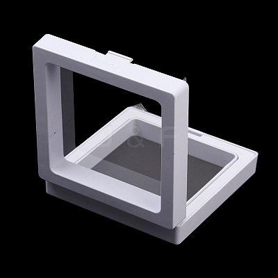 Square Plastic 3D Floating Frame Display Holder ODIS-L006-02-1