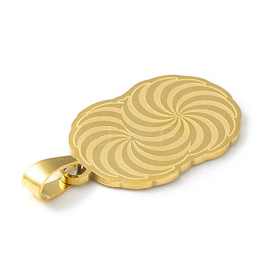 201 Stainless Steel Pendants LS-STAS-C072-01G-1