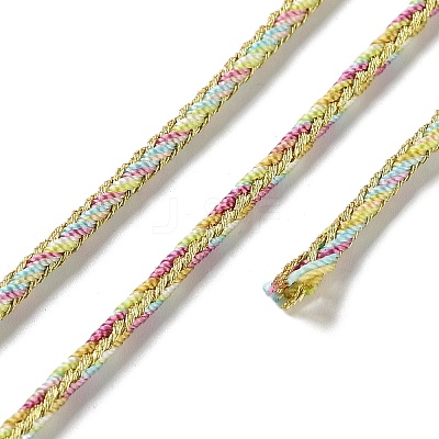 14M Two Tone Polyester Braided Cord OCOR-G015-02A-07-1