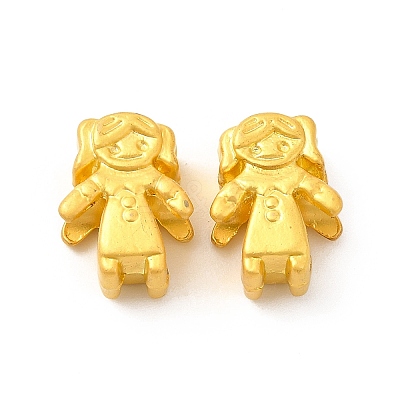 Rack Plating Alloy European Beads PALLOY-F287-40MG-1
