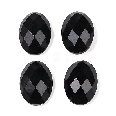Natural Obsidian Cabochons G-G760-A11-1